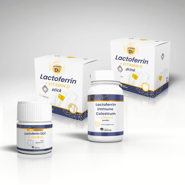 NOVÉ PRODUKTY - uživatelsky přívětivá forma s Lactoferinem