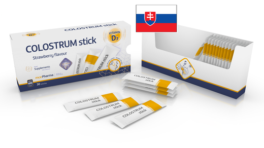 Colostrum Stick byl zaregistrován na Slovensku