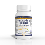 Antioxidant booster s resveratrolem
